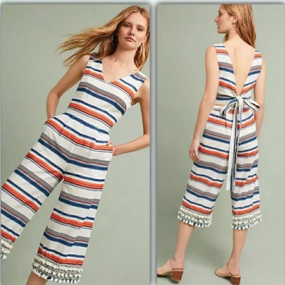 Anthropologie Moon River jumpsuit Size M